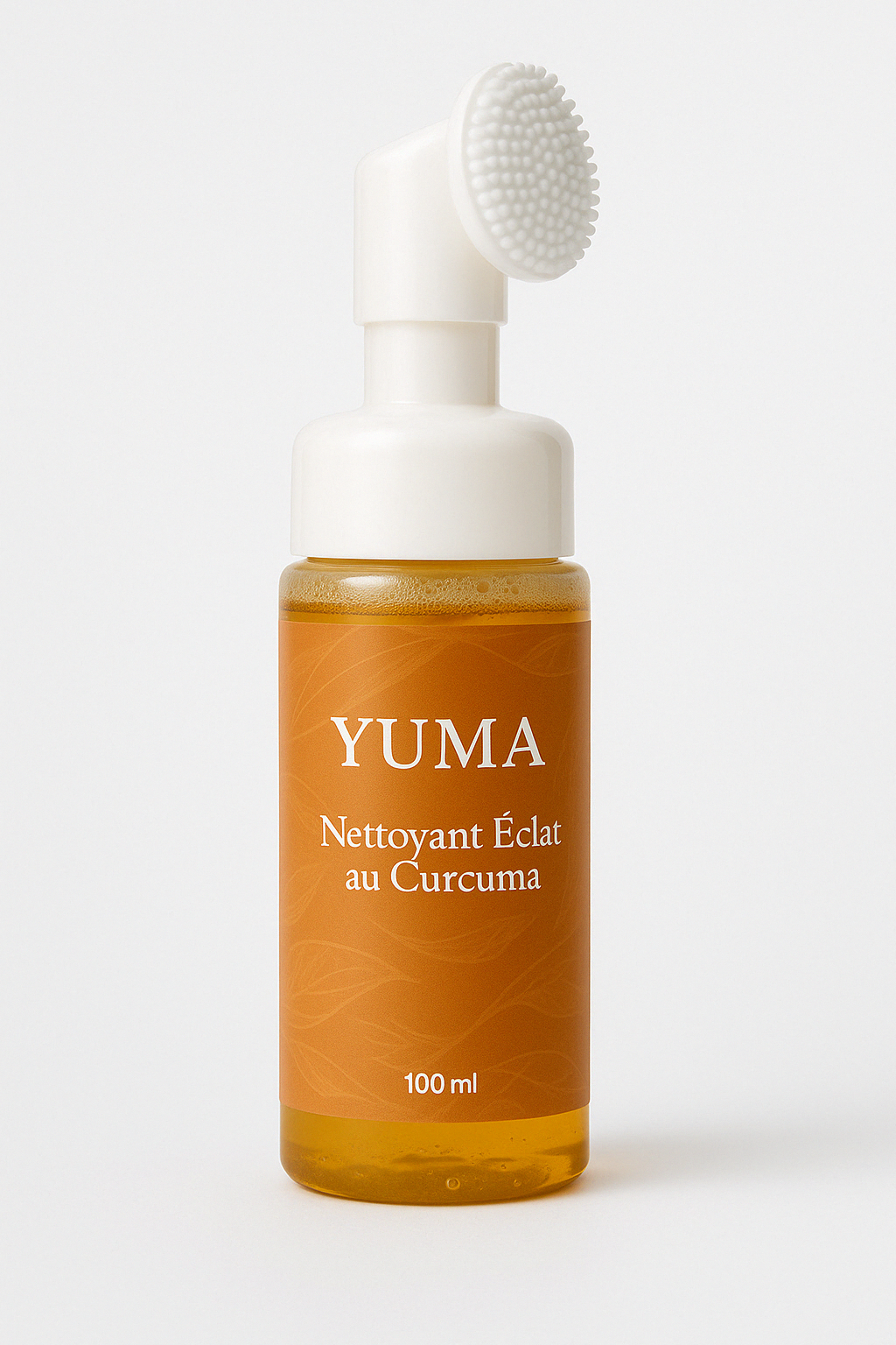 Mousse nettoyante au Curcuma