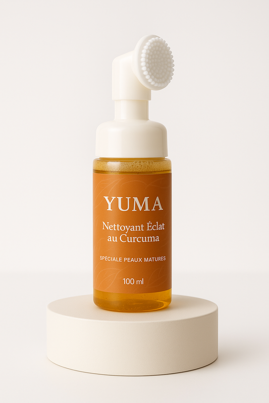 Mousse nettoyante au Curcuma